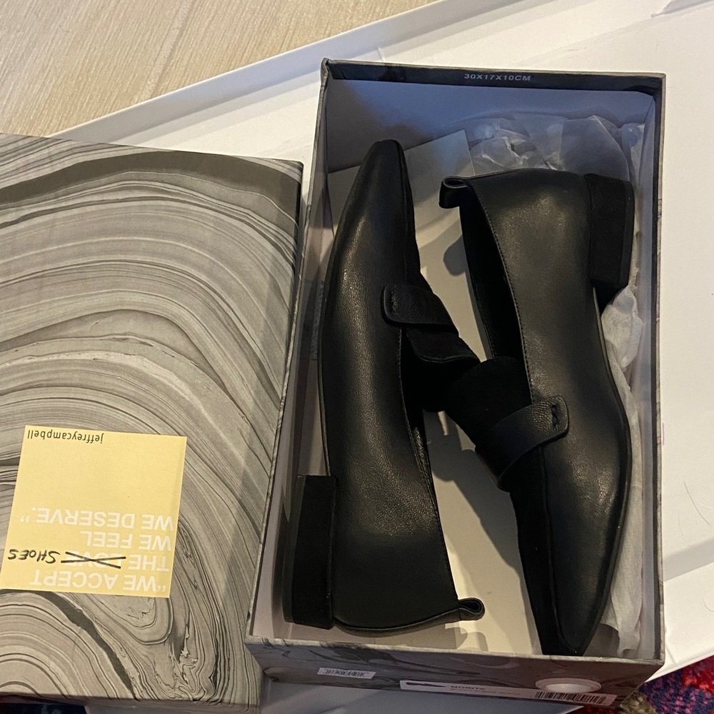 Jeffrey Campbell Black Flats